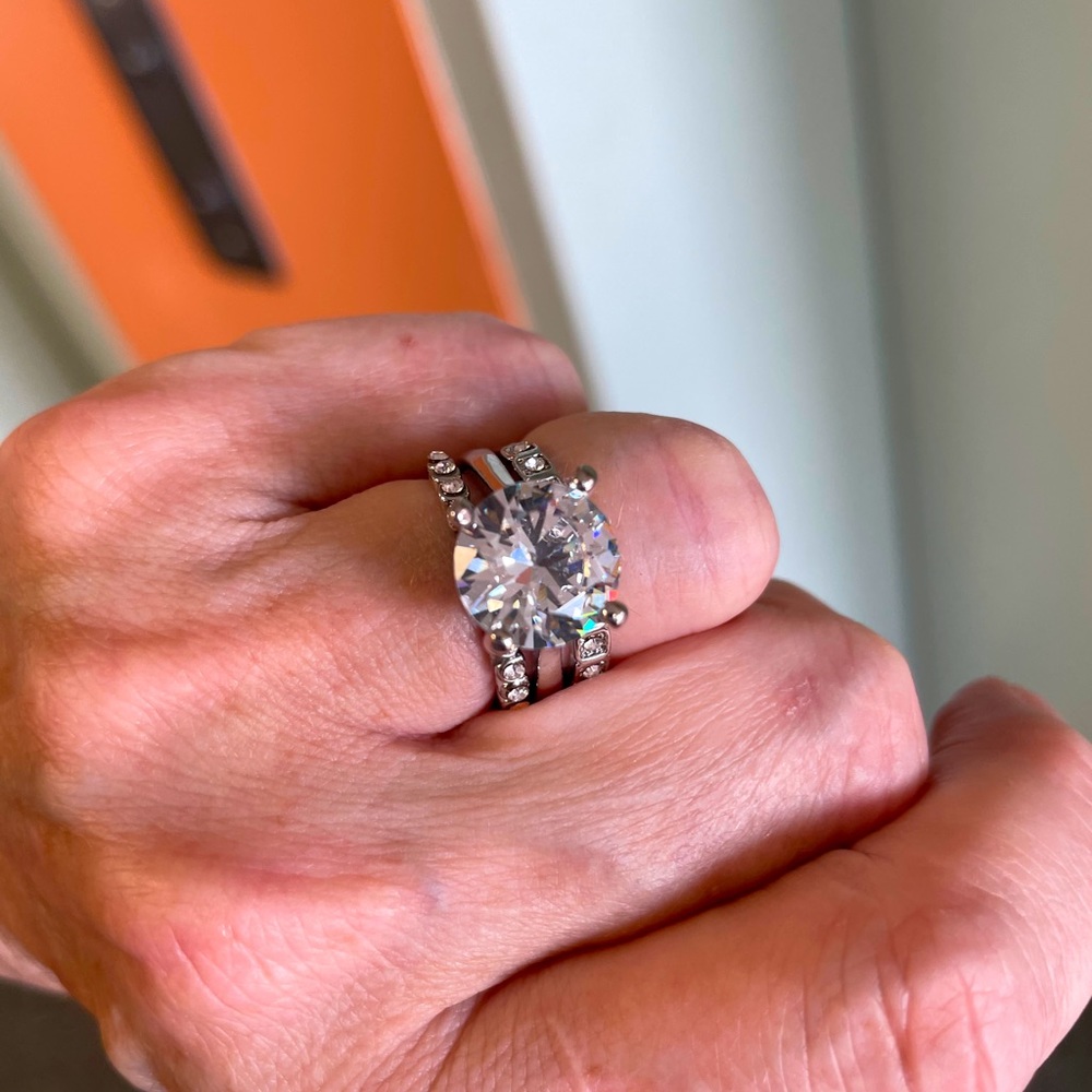 Luxury 925 Solid Silver ,Natural Gemstone Sapphire - image 3